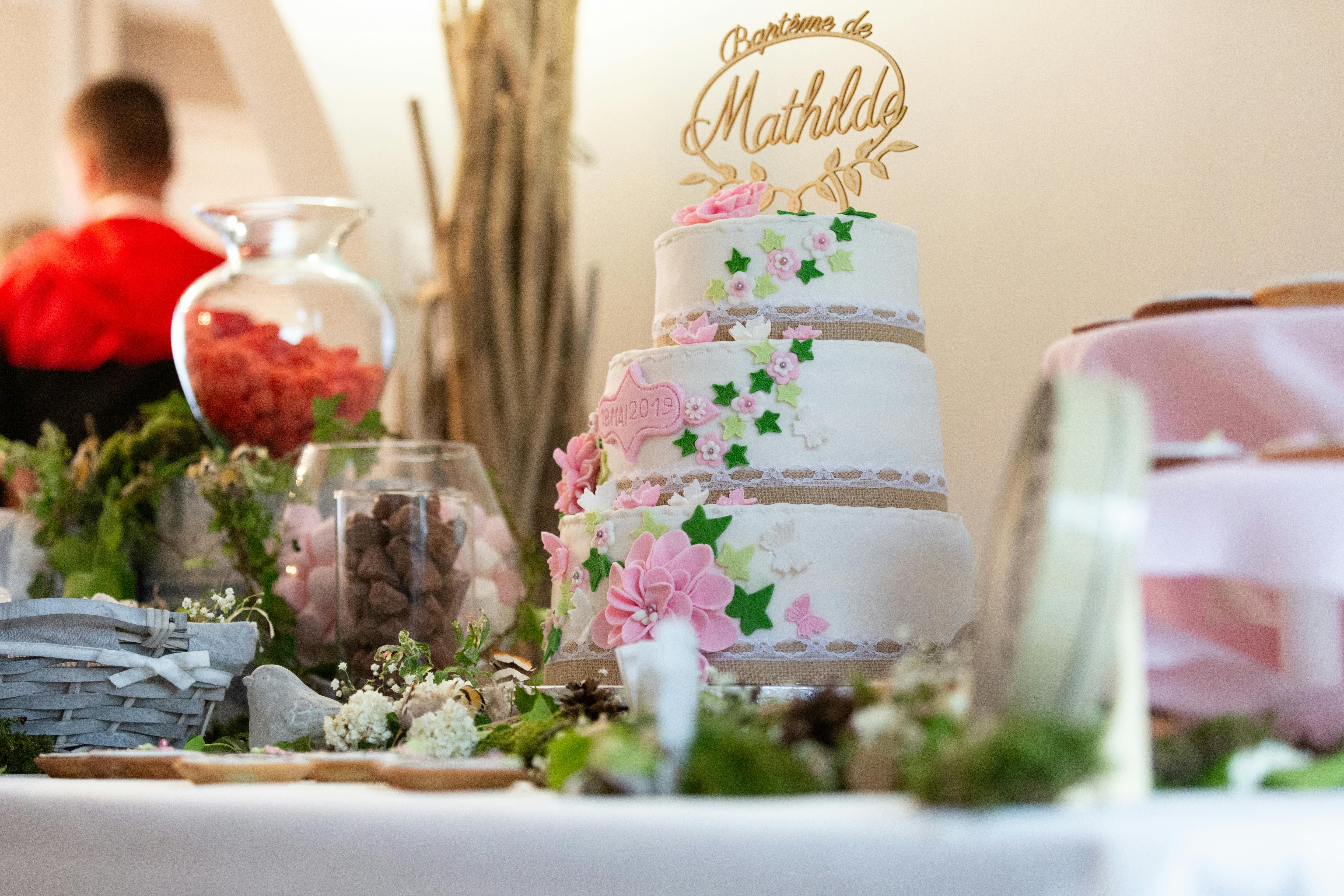 Decor vesel pentru un botez